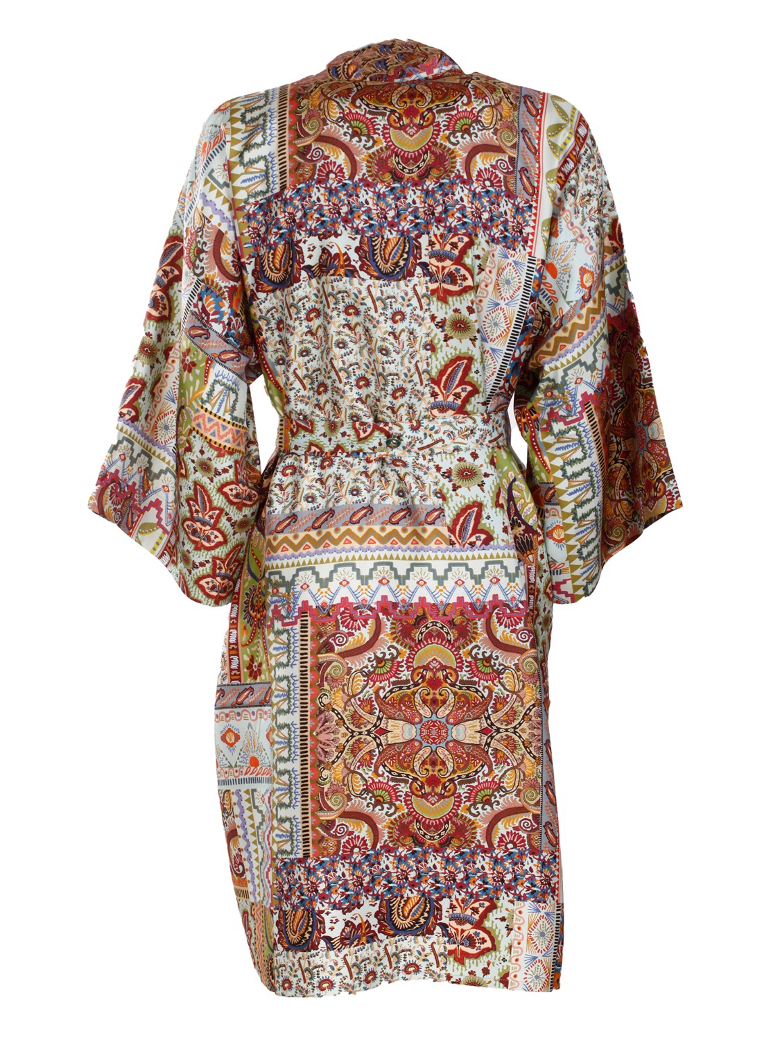 shop ETRO Saldi Soprabito: Etro Kimono in seta, impreziosito da una stampa Paisley floreale.
Maniche a kimono.
Cintura removibile.
Composizione: 100% seta.
Made in Italy.. 16100 1896-0250 number 4505728